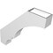 Ekena Millwork 3 1/2-in. W x 20-in. D x 20-in. H Balboa Architectural Grade PVC Knee Brace BRCP035X20X20BOA - alternate 4